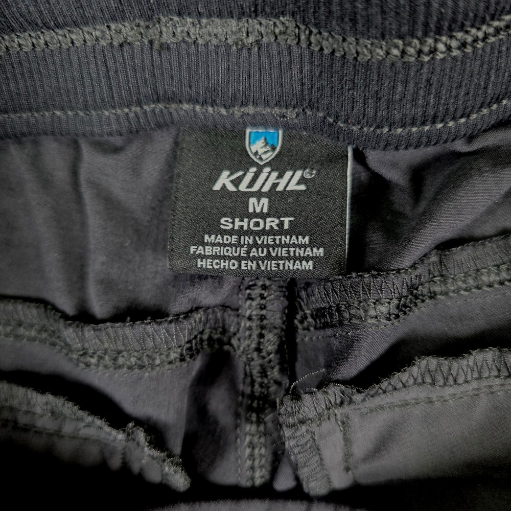 Kuhl Mova Straight Leg Pants Womens Medium Short Black Hiking Outdoor Wicking - Picture 2 of 8